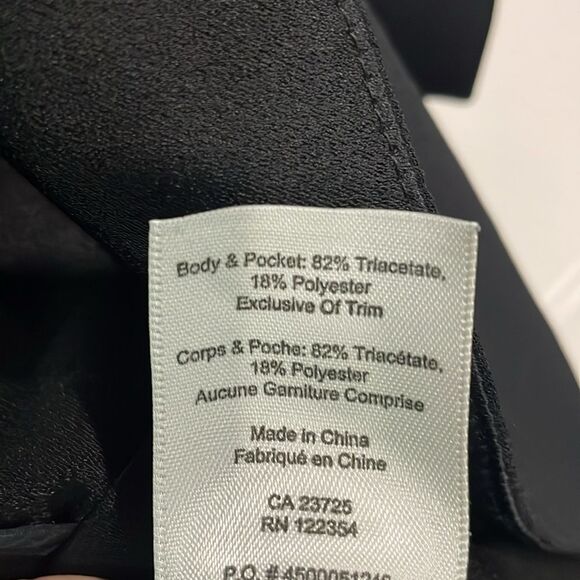 Wilfred Aritzia Women Blazer Open Face North Sz 2 Minimalist Black - Picture 6 of 10